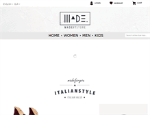 Tablet Screenshot of madeitstore.com